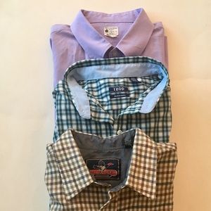 Men’s XL dress shirt bundle. All in EUC. 3 shirts.